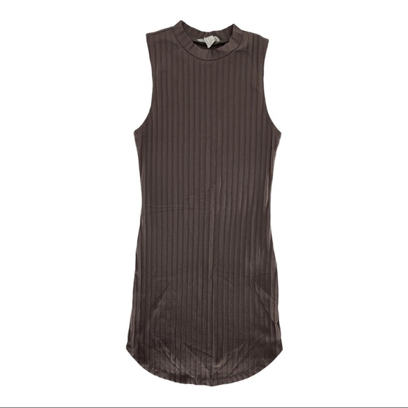 Forever 21 Ribbed Mock Neck Bodycon Dress Size M - Picture 8 of 10